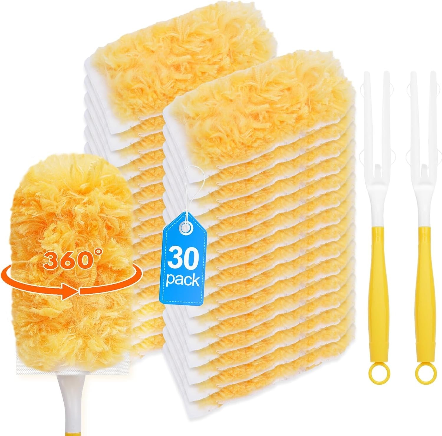 Duster Refill Compatible W/ Hand Duster Unscented Disposable Heavy Duty Duster