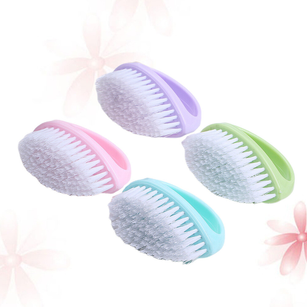 4PCS Cleaning Brush Cloth Cleaning Tool Practical Laundry Scrubbing Brushes