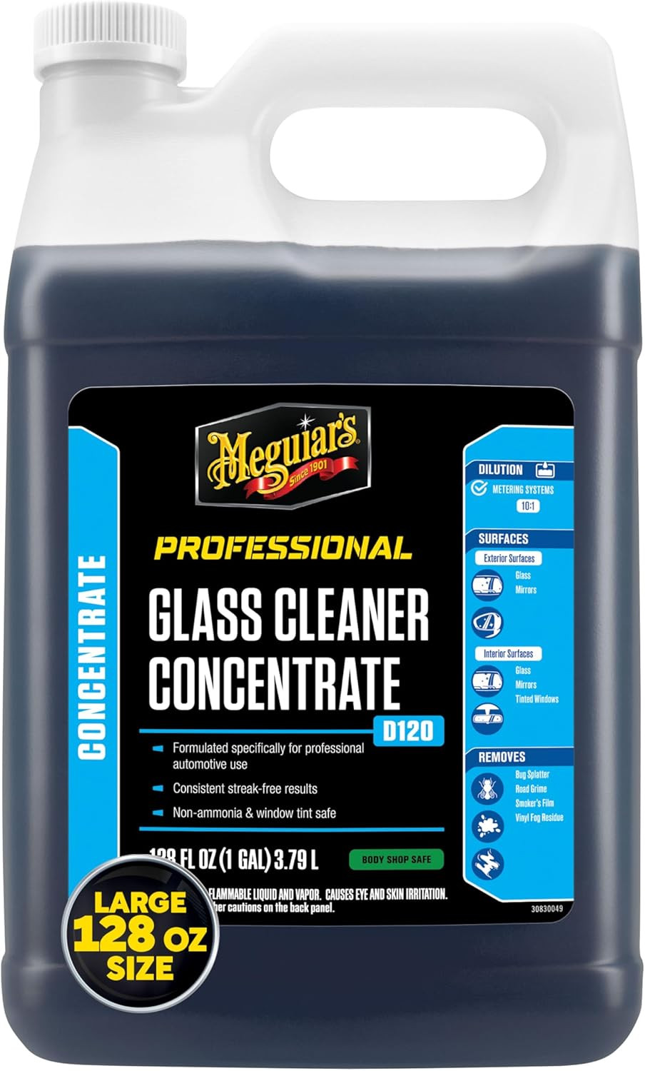 Professional Glass Cleaner Concentrate D12001 – Professional Strength Glass Clea