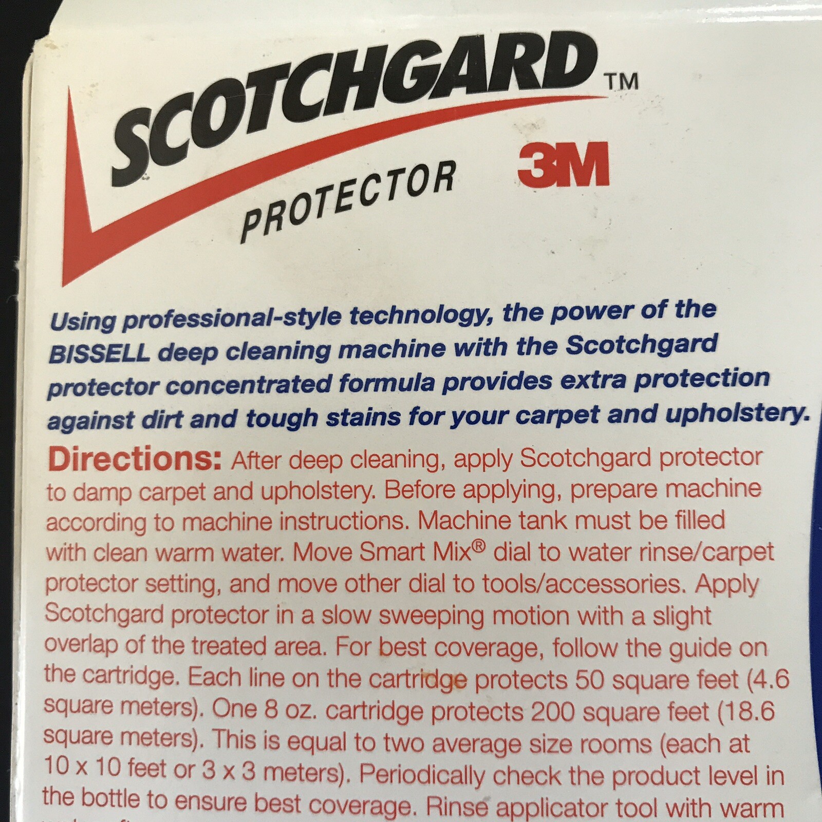 BISSELL Scotchgard Carpet Fabric 3M Extra Protection 8 OZ Protects 2 Rooms