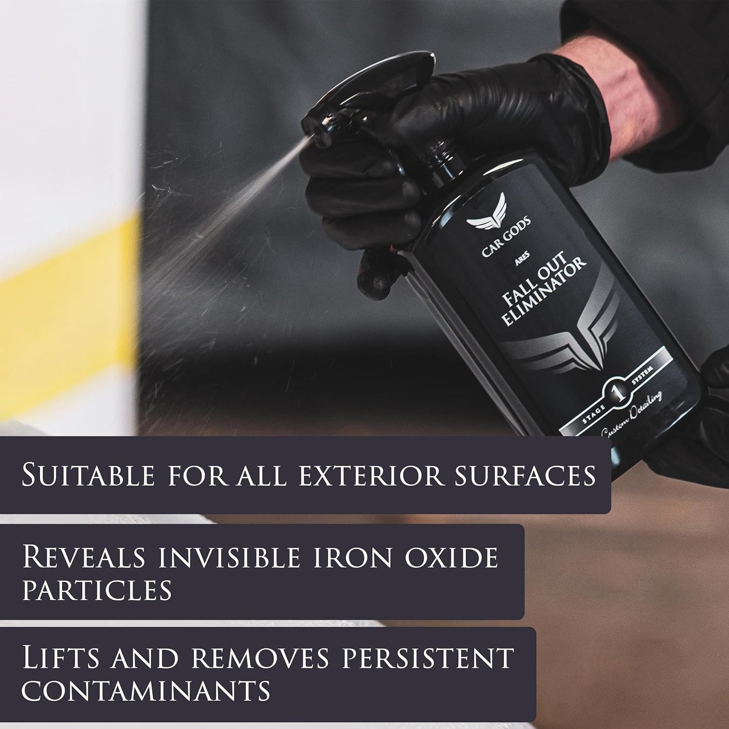Color-Changing Iron Fall Out Remover – Safe for Paint, Metal, and Glass 17 fl oz