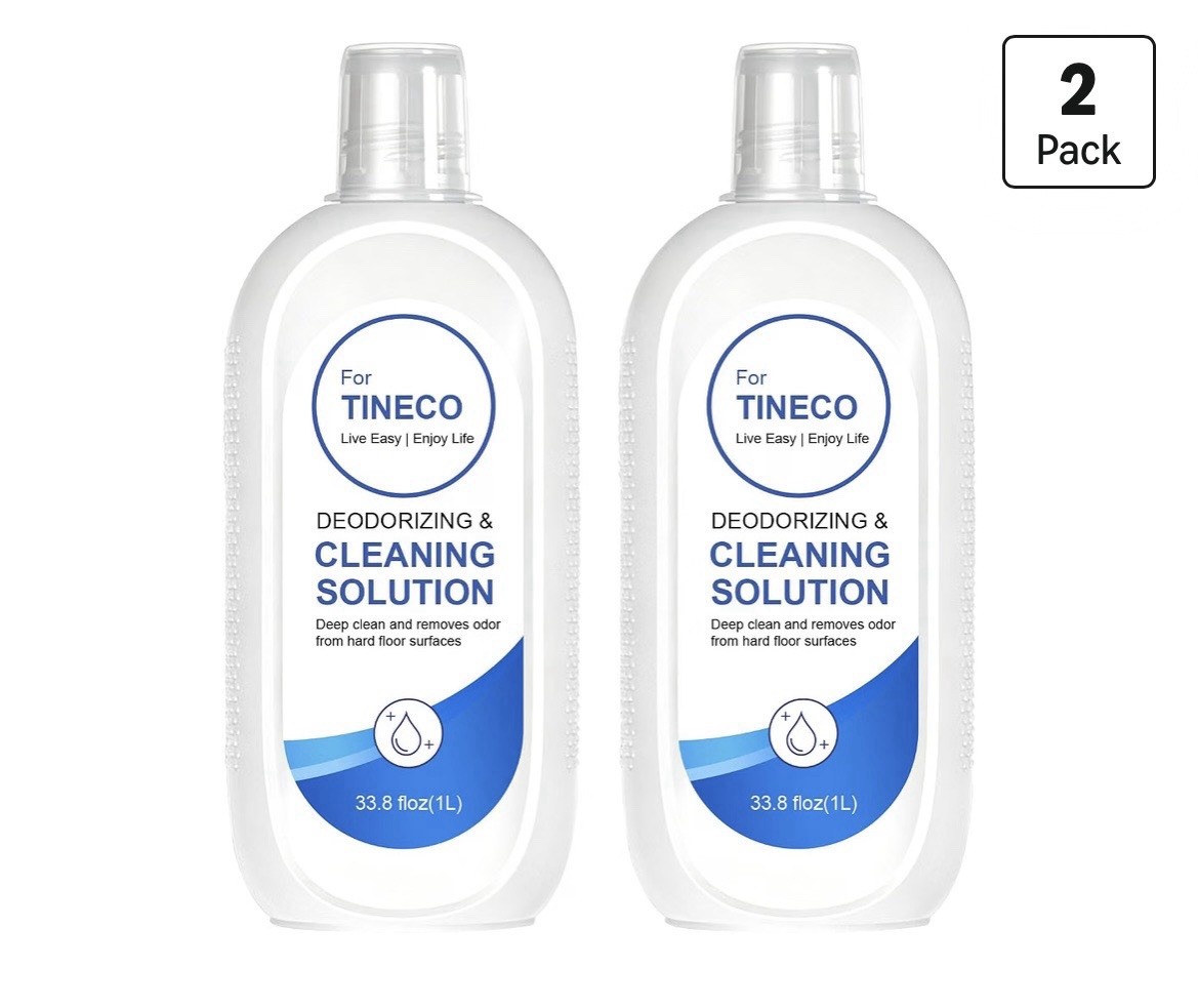 Tineco Cleaning Solution *2.(2) Pack. 9FWWS101300. 33.8 Fl Oz Each. Sealed