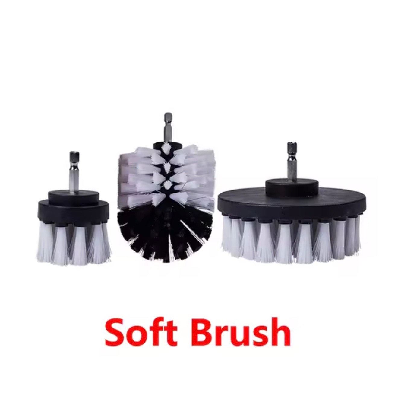 3 To 26 Brush Attachments Set Scrub Pads Sponge Power Scrubber Wash Cleaning Kit