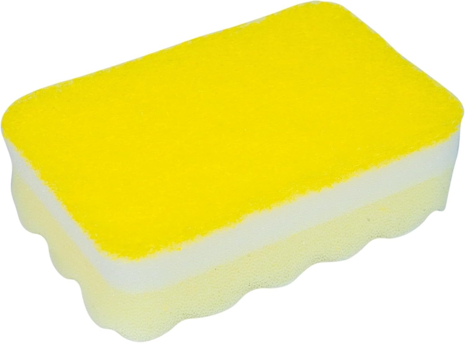 Scratch-Kitchen Dish Sponges, Rainbow Cellulose Scrubber Sponge with Scouring
