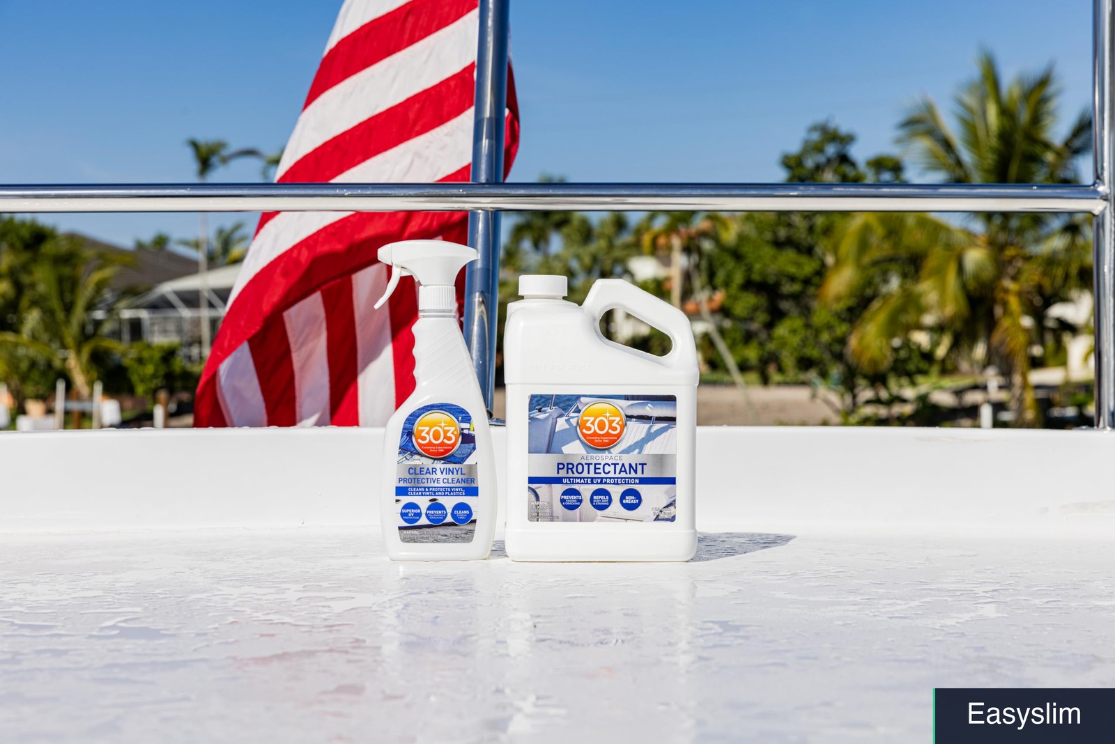Boat Marine Care Kit Aerospace Protectant & Clear Vinyl Cleaner 160oz