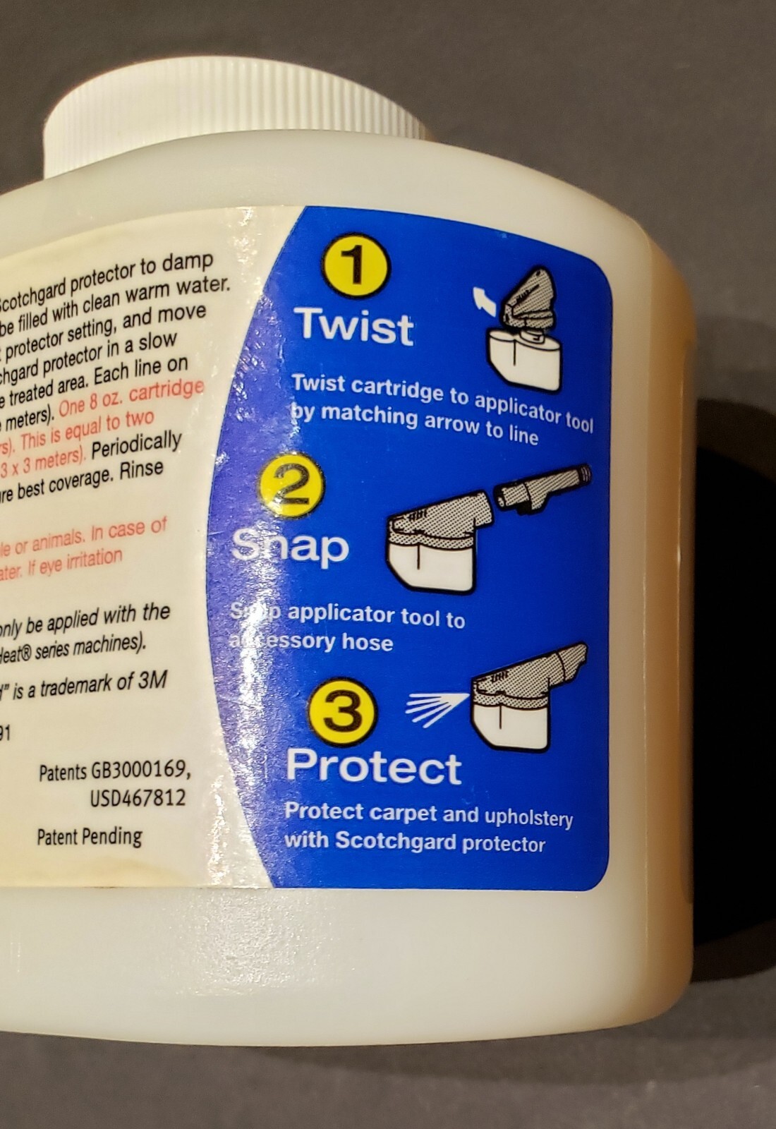 Bissell Scotchgard Protector 3M Extra Protection Specially Formulated 8 fl oz