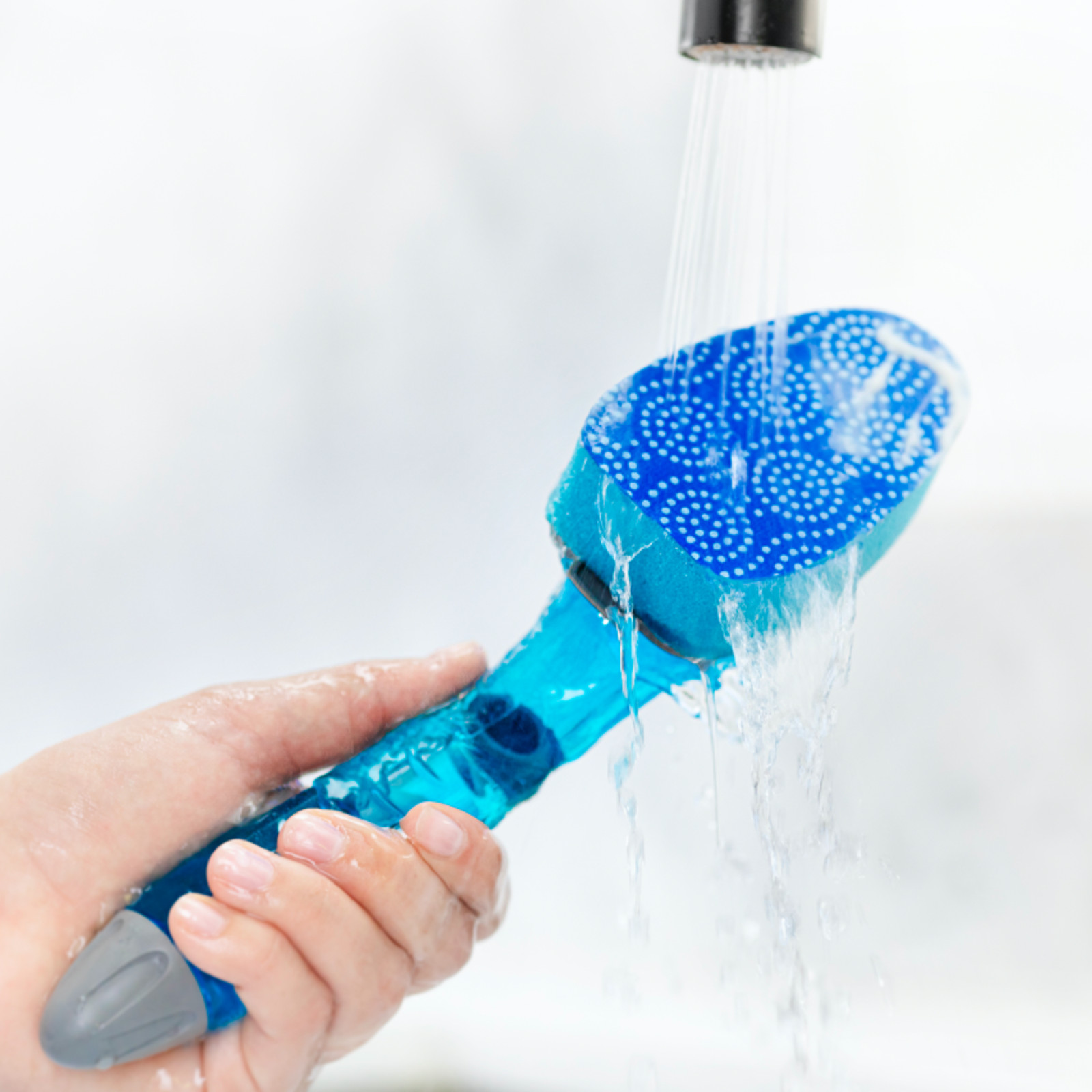 Scotch-Brite Scrub Dots Non-Scratch Dishwand: 1 dishwand (Blue)