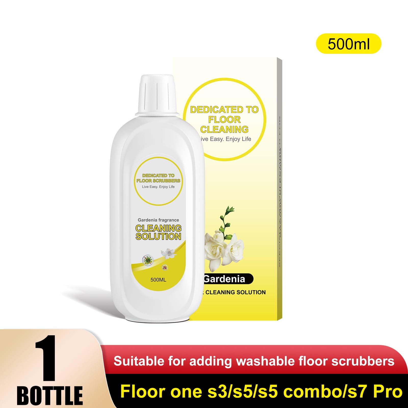 Floor Cleaning Solution Compatible With Tineco, Deep Cleans for Multiple Hard…