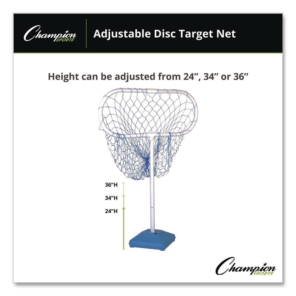 Champion Sports FSGAME 30 in. x 12 in. x 24 in.-36 in. Disc Target Game Net New