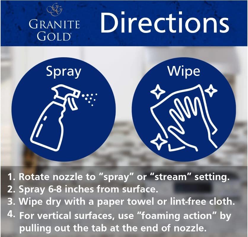 Home Care Collection Streakfree Cleaning For Granite Marble Travertine Quartz Na