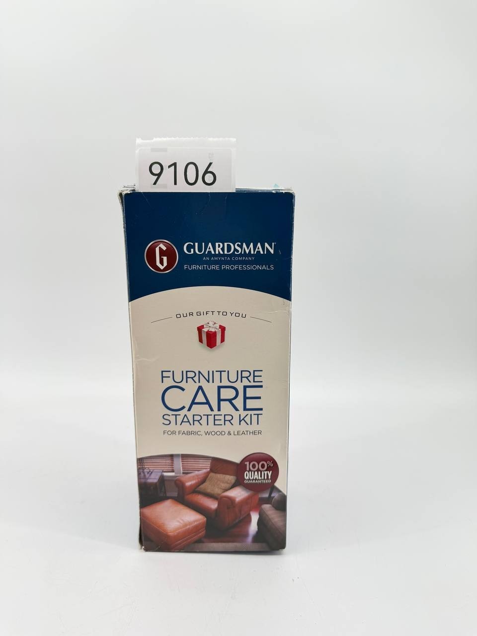 Guardsman Furniture Care Starter Kit Wood Leather Fabric Cleaning Set