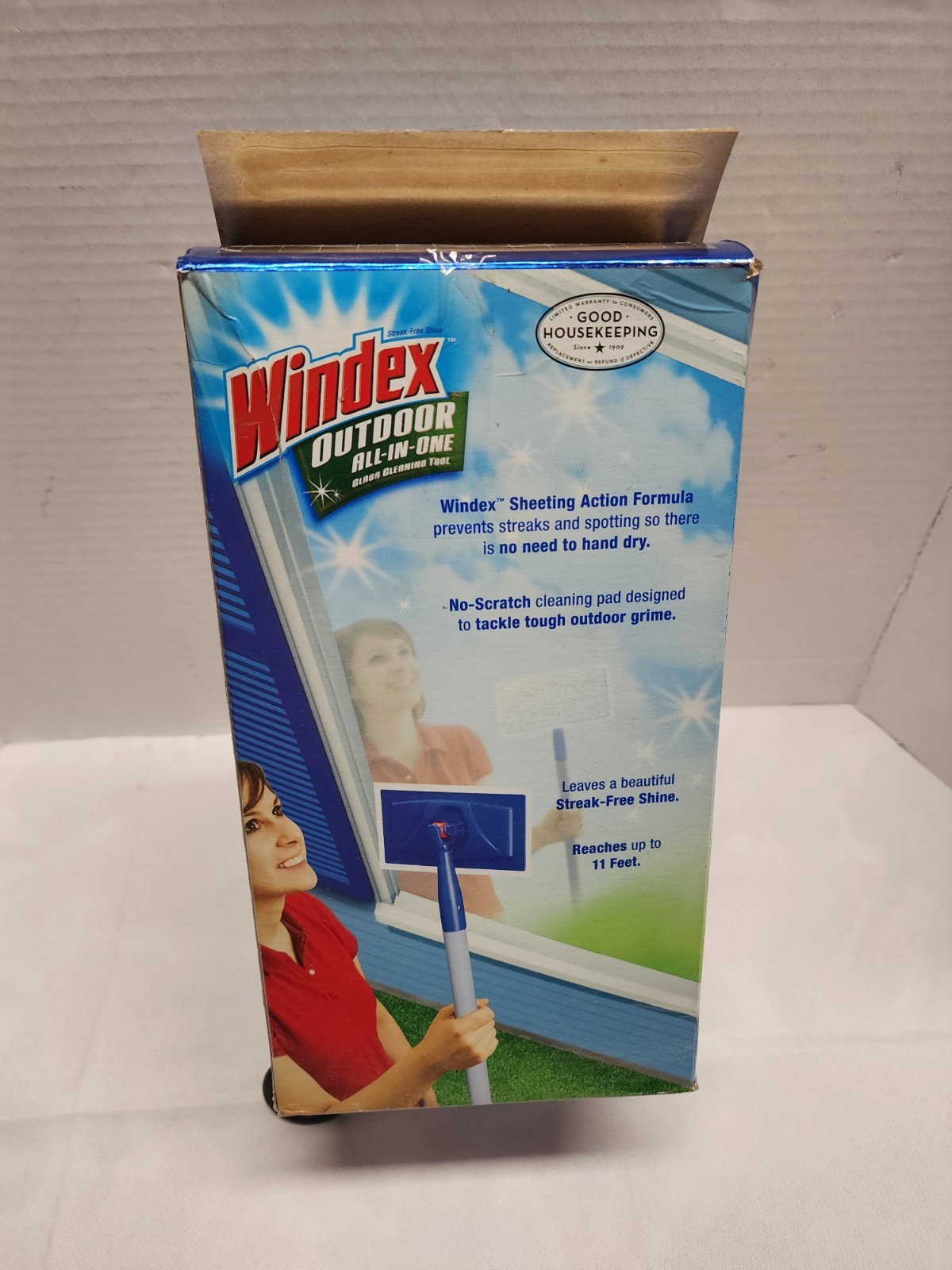 NEW Windex Outdoor All In One Glass and Window Cleaner Tool Starter Kit