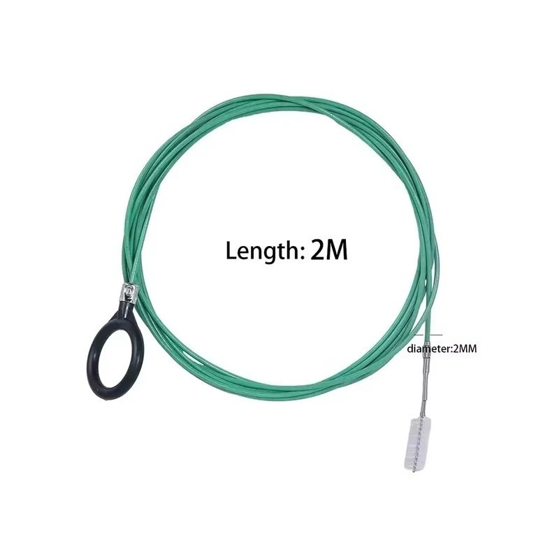 Car Drain Unclogger Brush 2/3M Sunroof Hose Cleaner Pipe Cleaning Tool