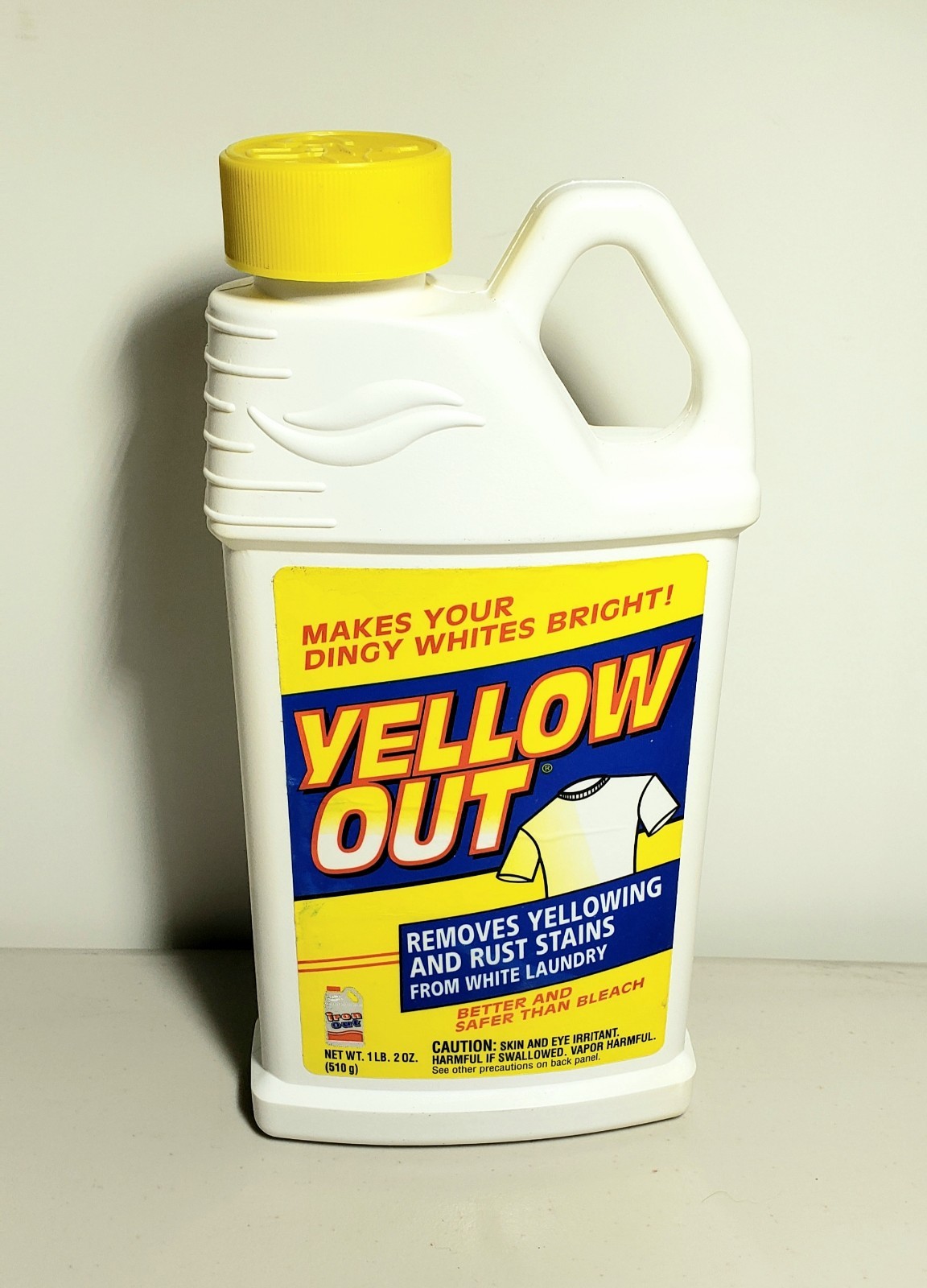Yellow Out By Iron Out Vintage Laundry Whitener Rust Yellow Remover Clothes