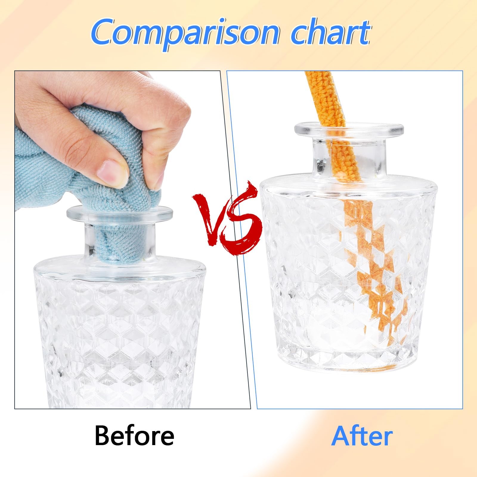 12 Pcs Microfiber Detail Duster Sticks Fan Cleaning Brush Crevice Cleaning To…