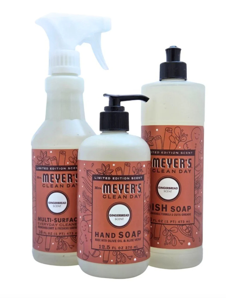 RARE HOLIDAY FIND! Mrs. Meyer’s Gingerbread Trio – Completely Sold Out In Stores