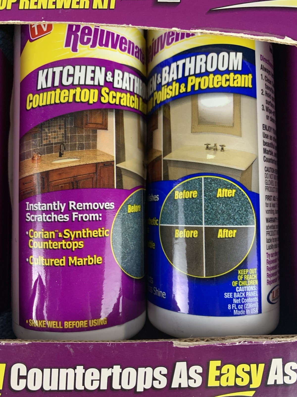 Countertops R New by Rejuvenate Kitchen Bathroom Countertop Renewer Kit NOS