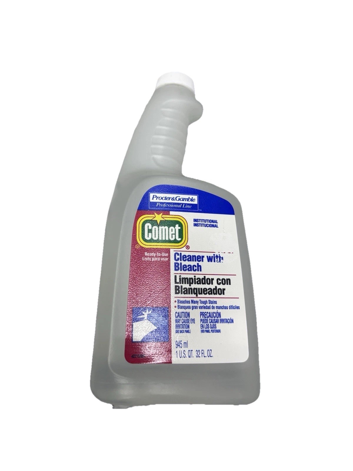 P& G Proffecional COMET CLEANER With Bleach 32 fl.oz each ; Ready To Use