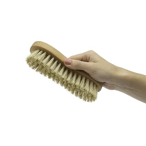 Scrub Brush, Heavy-Duty Scrub Brushes for Cleaning with Stiff Bristles