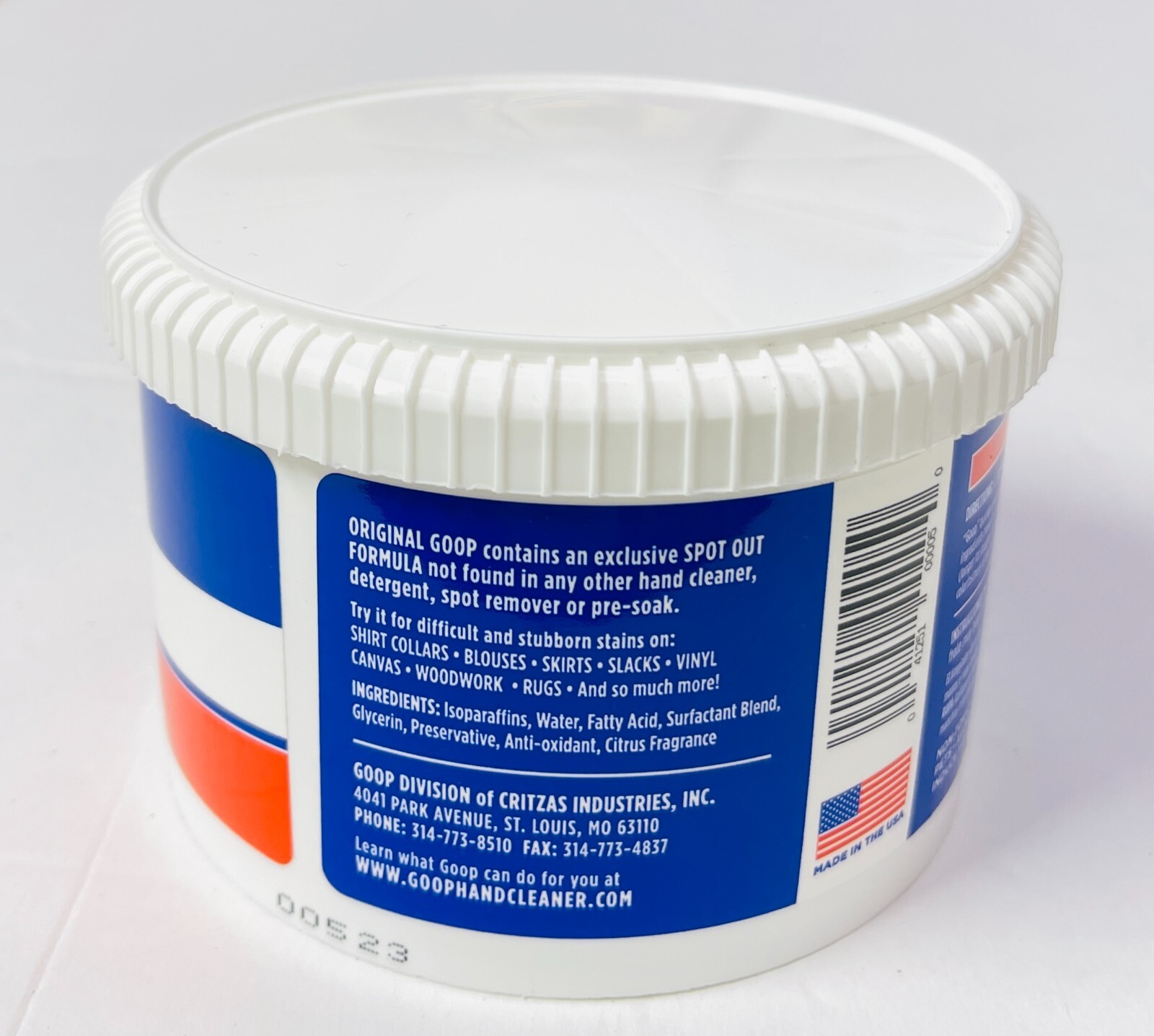 Original Goop Multi-Purpose Hand Cleaner – Waterless Hand Degreaser 14 Oz