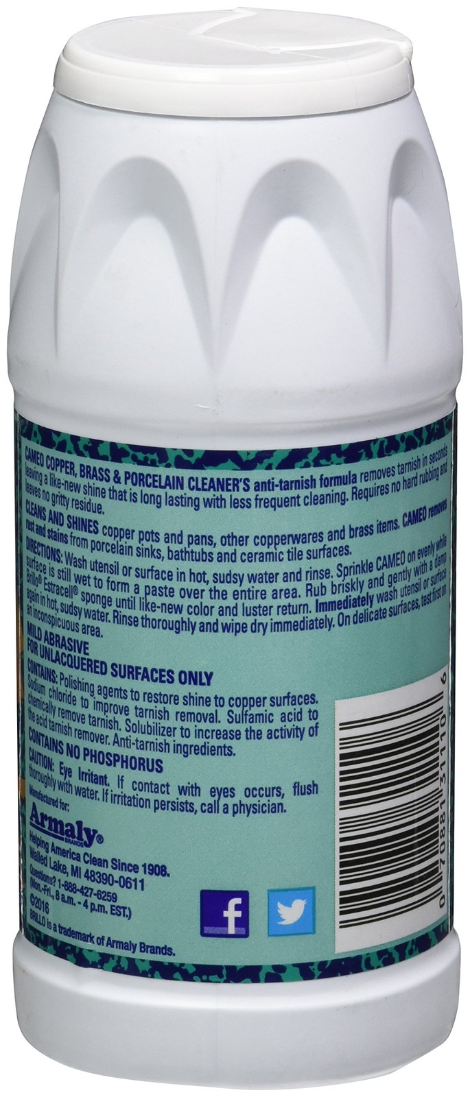 Copper, Brass & Porcelain Cleaner – 10 Ounce Multi-Surface Solution