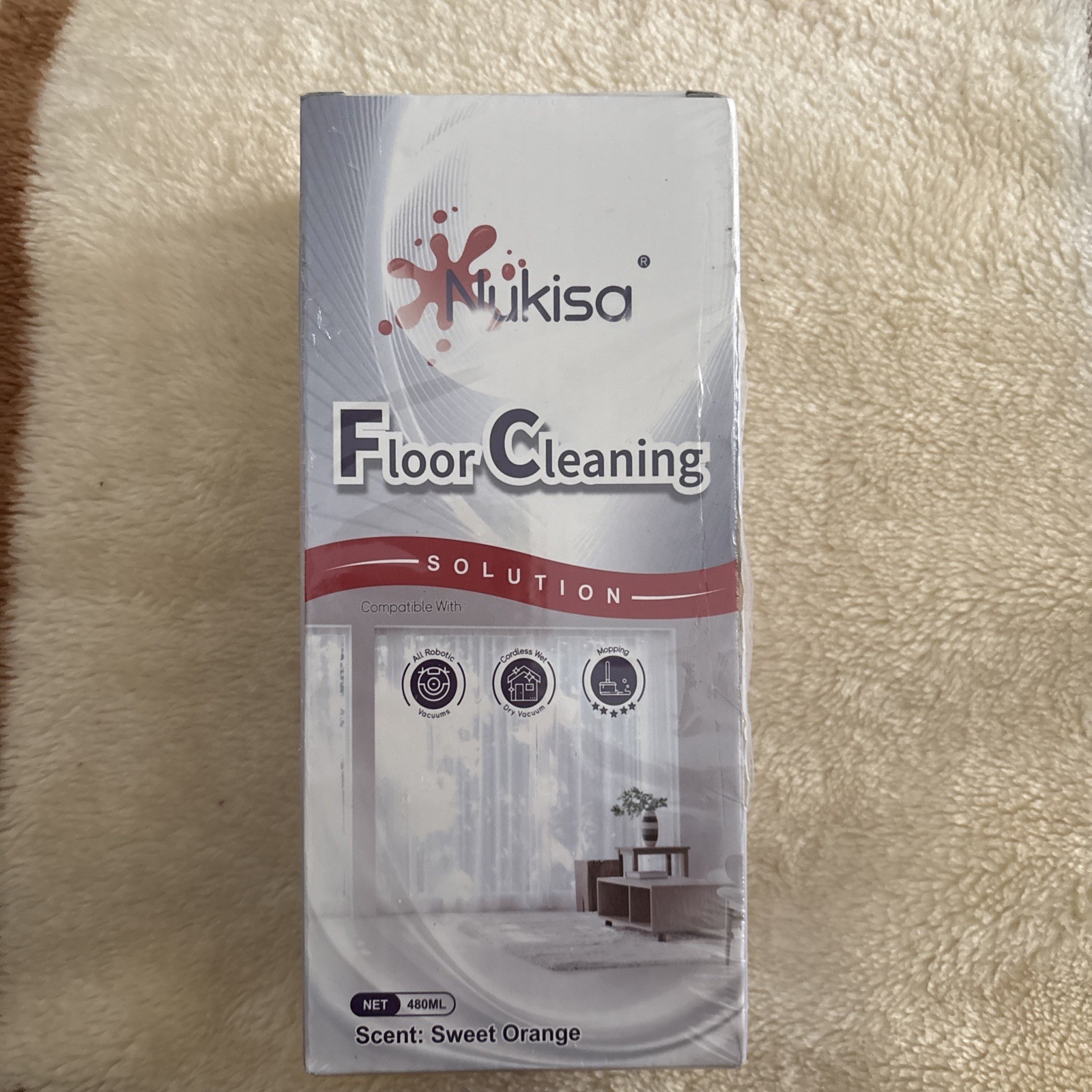 🌹Nukisa Sweet Orange Scent Floor Cleaning Solution Compatible W Roborock Robot