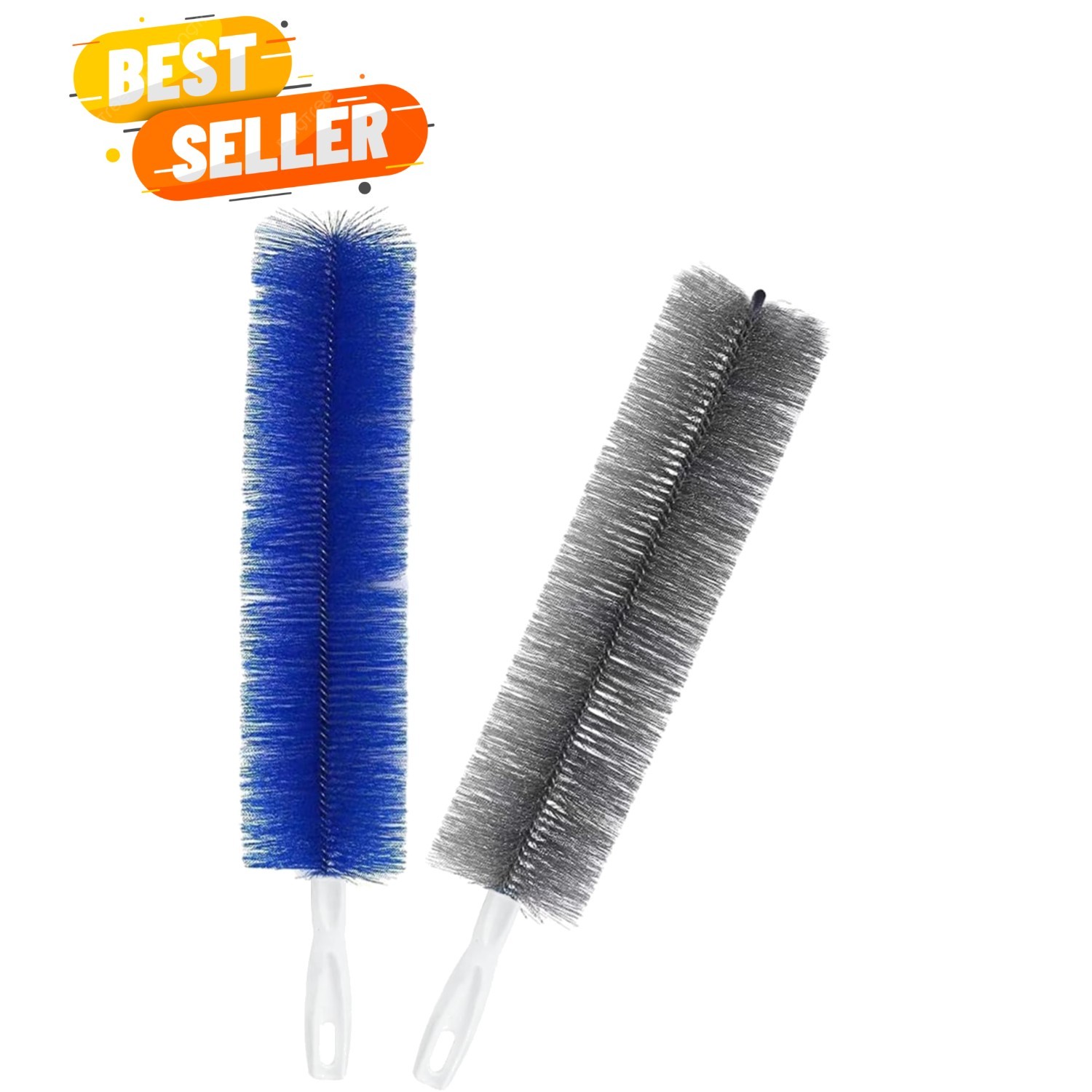 Multi-Use Bendable Dusting Brush Set – Ideal for Fans, Cars & Curtains (2 Pack)