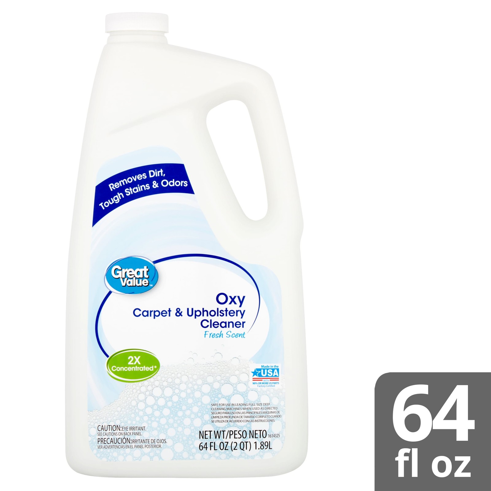 Carpet & Rug Cleaners, Fresh Scent, 64 Fluid Ounce 2137