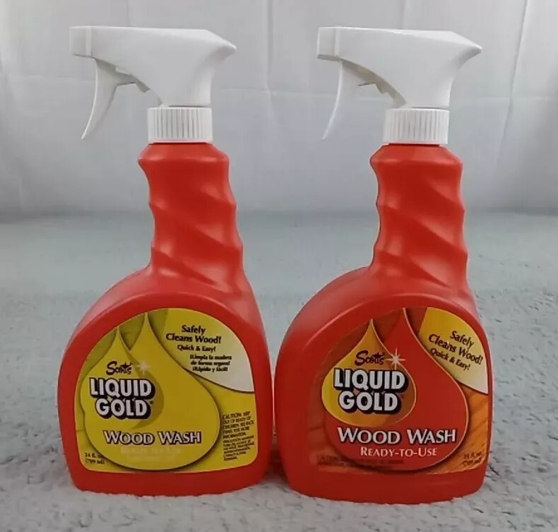 2x Scott’s Liquid Gold Wood Wash Ready-To-Use Spray Bottle 24 Fl Oz Cleaner