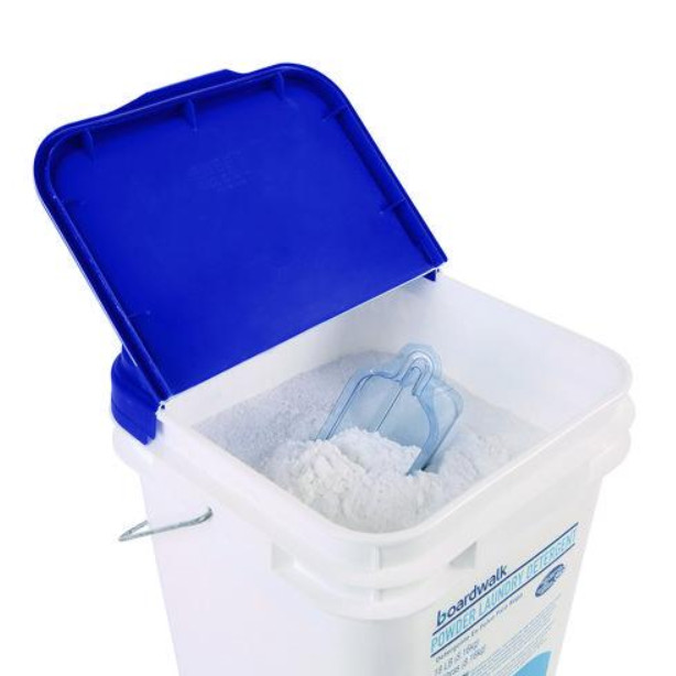 Boardwalk Powder Laundry Detergent Low Foam Crisp Clean Scent 18 lb Pail New
