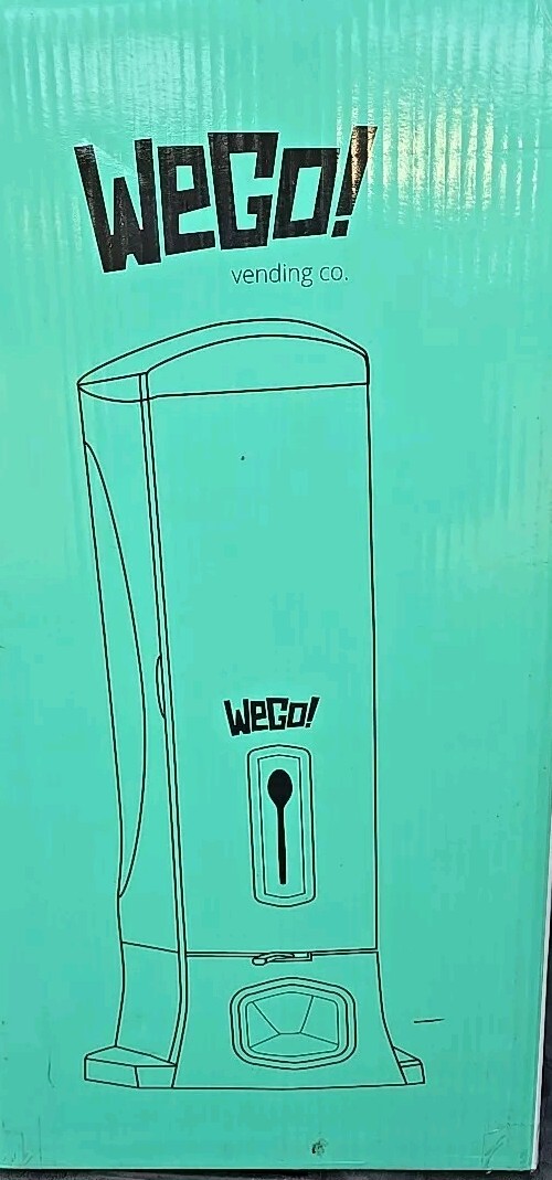 Wego 56101100 10.22 x 12.5 x 23.75 Utensils Dispenser – Black New