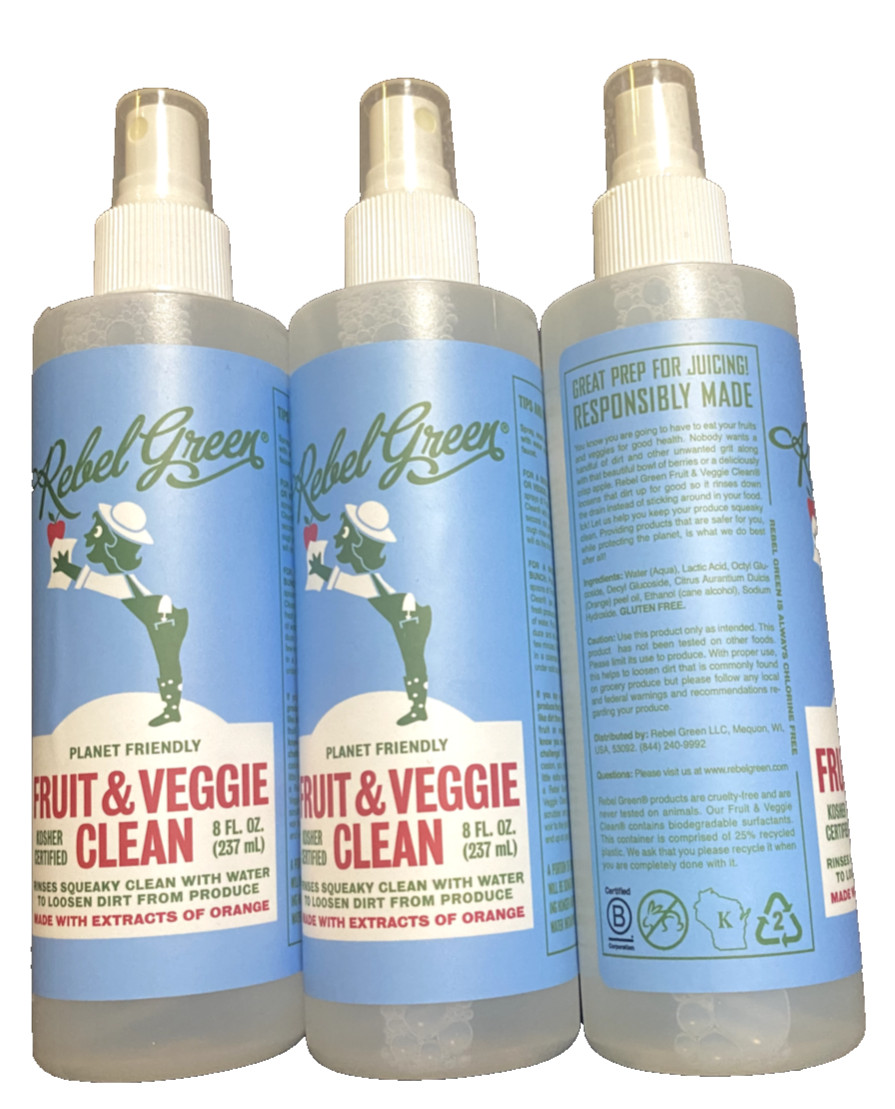 Rebel Green Clean Refill – Fruit and Veggie – Pack of 3