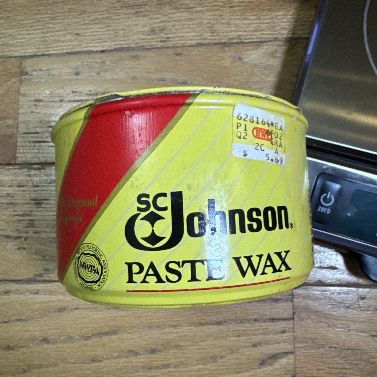 SC Johnson Paste Wax The Original Formula, 16 oz (1 lb) Discontinued READ