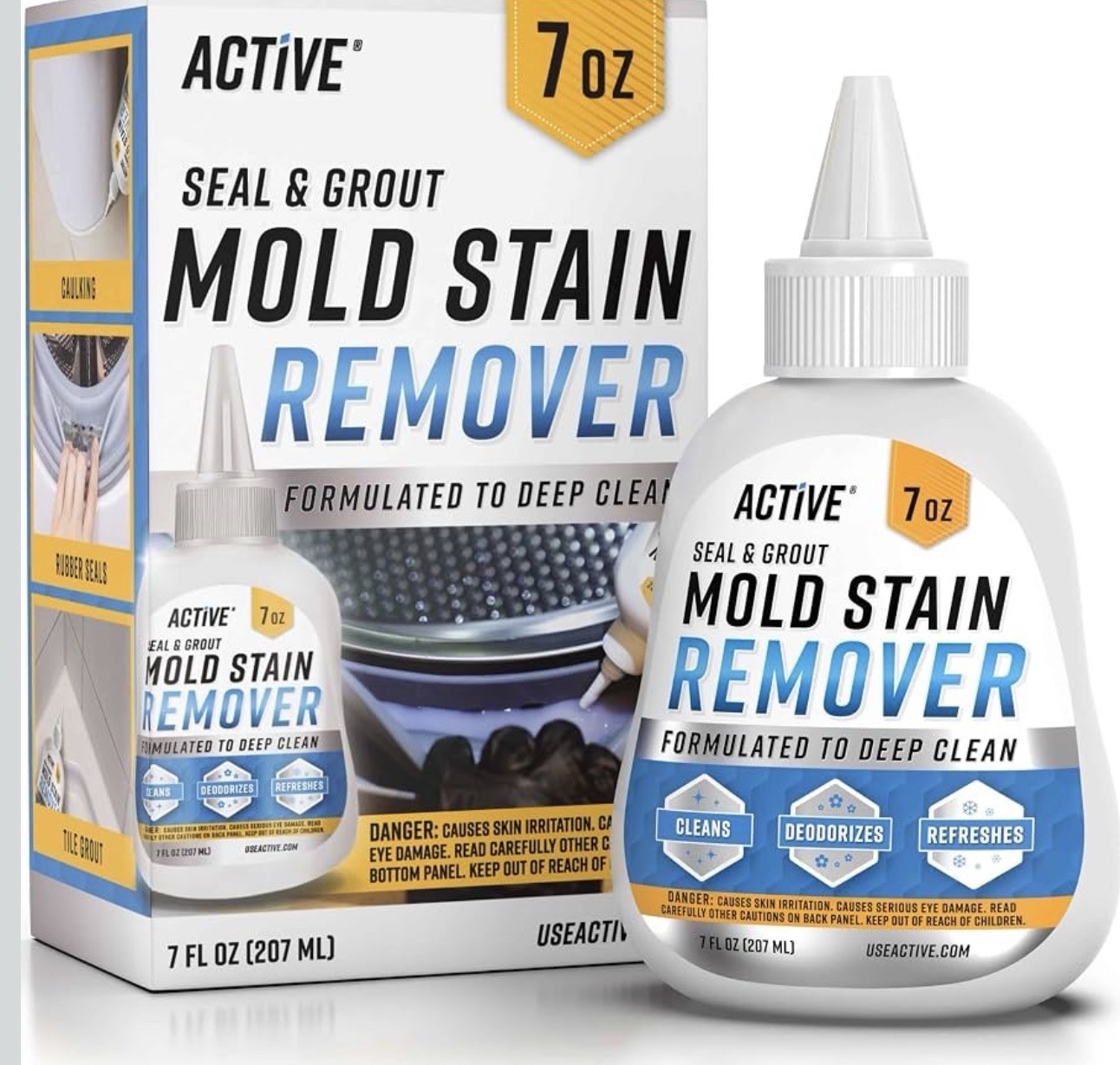 Mold Stain Remover Gel Cleaner -Heavy Duty Stain Cleaner for Front Loader Wash
