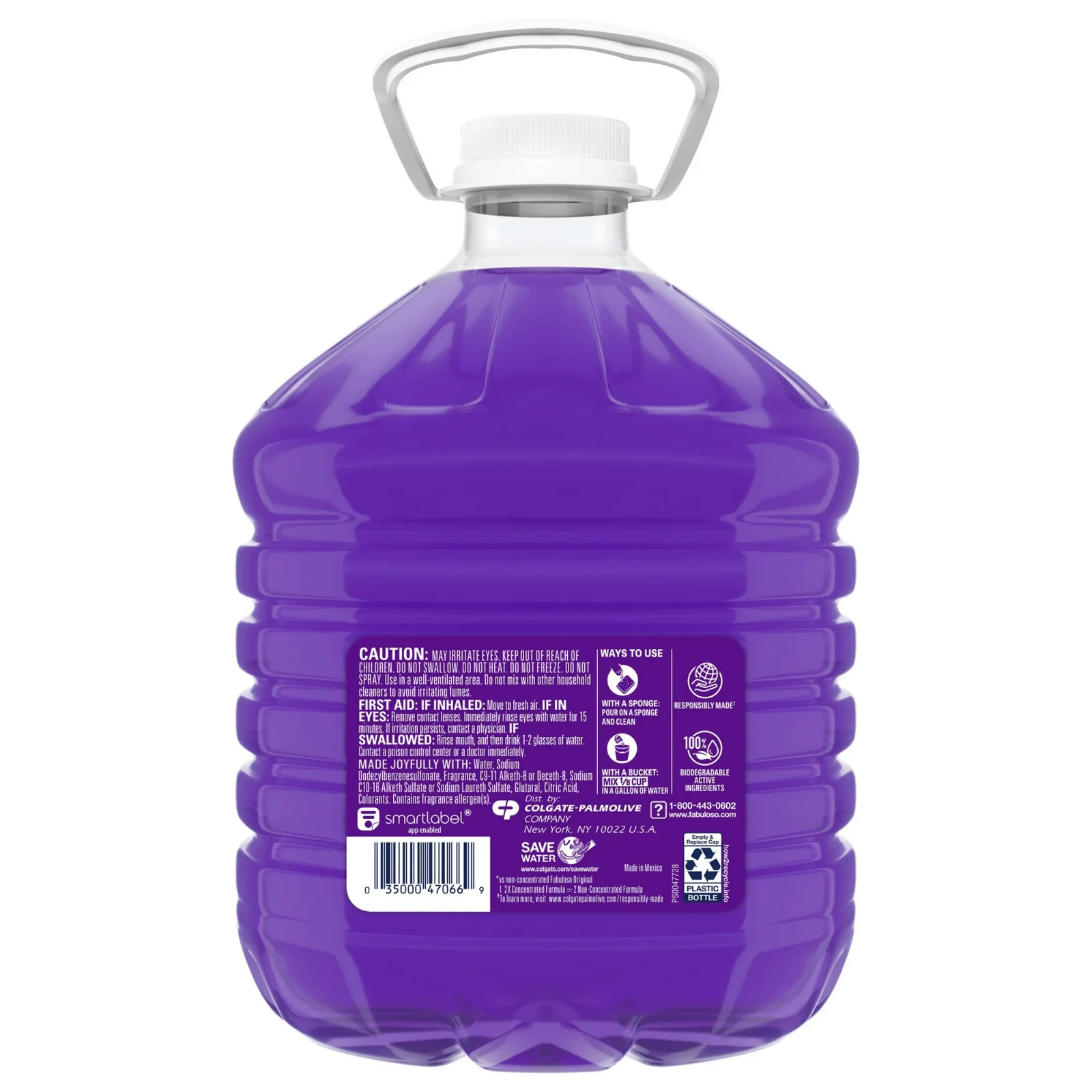 Fabuloso Multi Surface Floor Cleaner Lavender 169 fl oz All Purpose