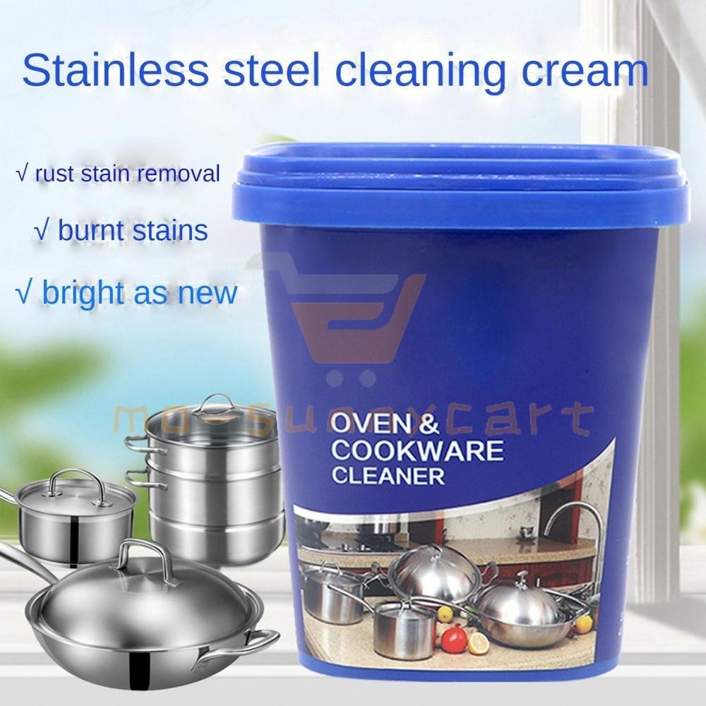 Household Kitchen Cleaner Tools Washing Pot Bottom Scale Cream Detergent New