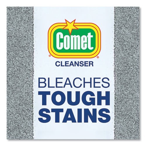 Comet Deodorizing Cleanser with Bleach, Powder, 21 oz Canister, 24/Carton