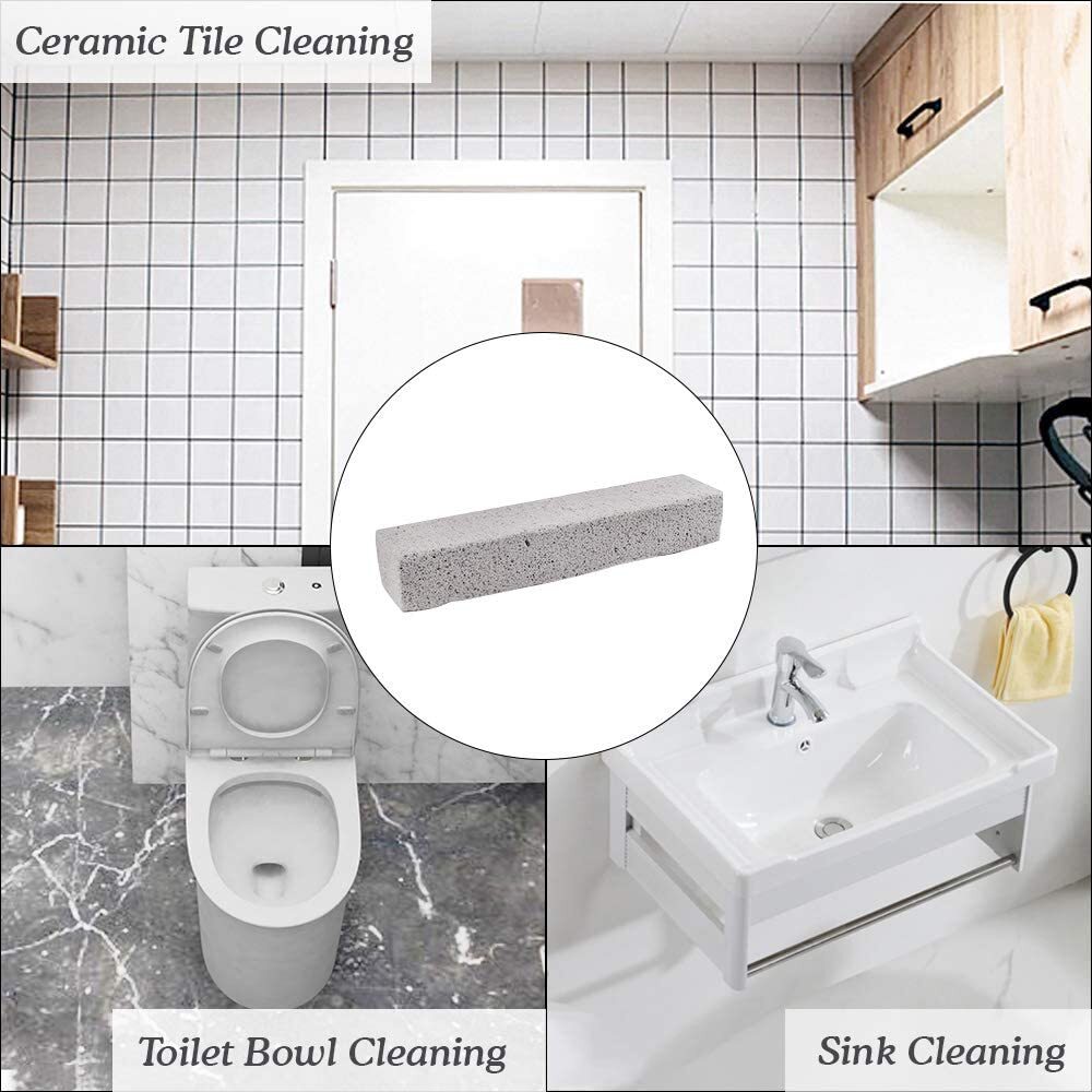 25 Pack Pumice Stone For Cleaning Scouring Pad Toilet Bowl Ring Remover Stick Cl