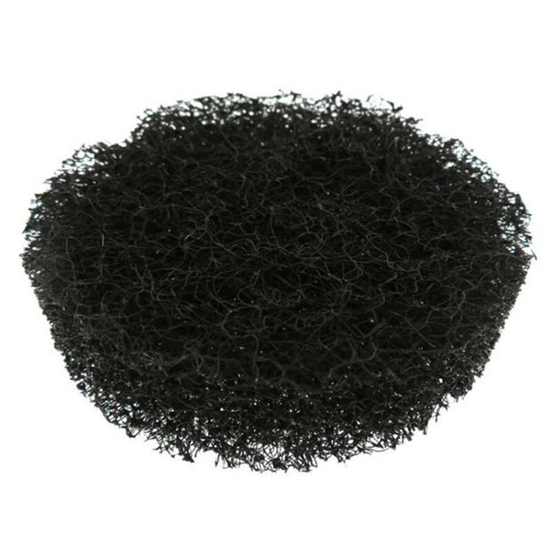 4 Inch 100mm Black Round Flocking Scouring Pad Nylon Fiber Abrasive Sanding Disc