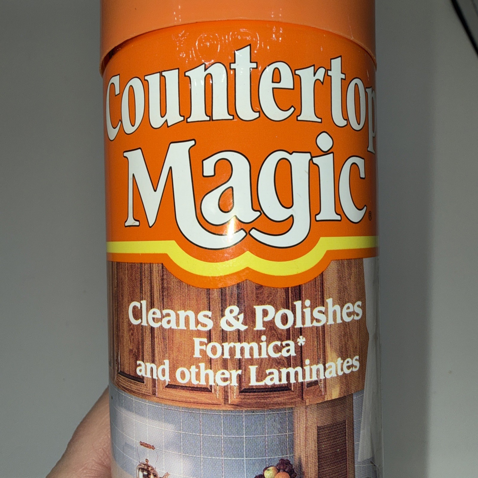 Vintage Original Countertop Magic Aerosol Spray Cleans Polishes 13 oz…New O/S