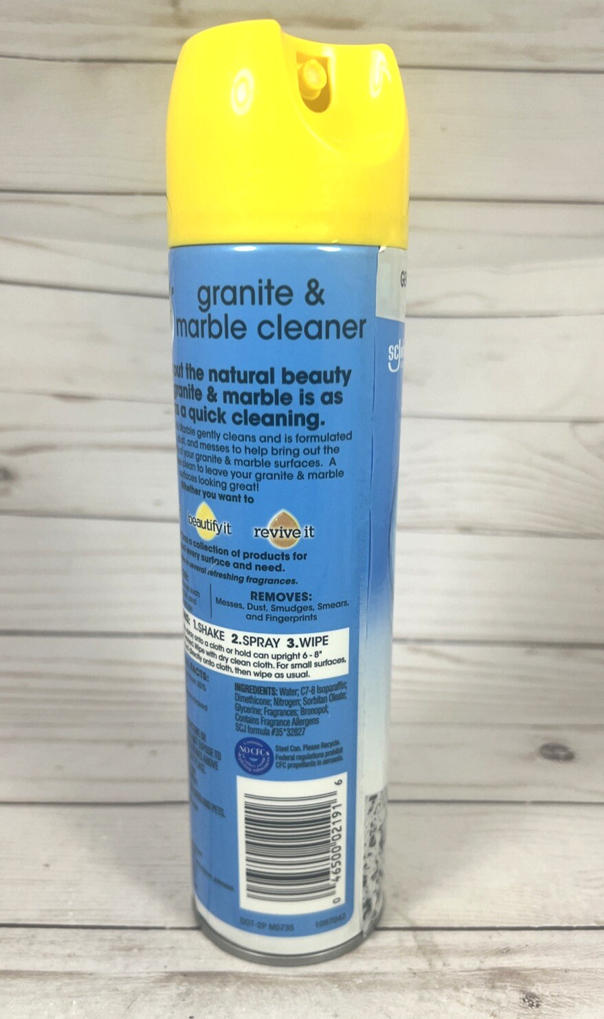 Pledge Clean It Granite & Marble Citrus Sunshine Cleaner 9.7oz (2 Pack)