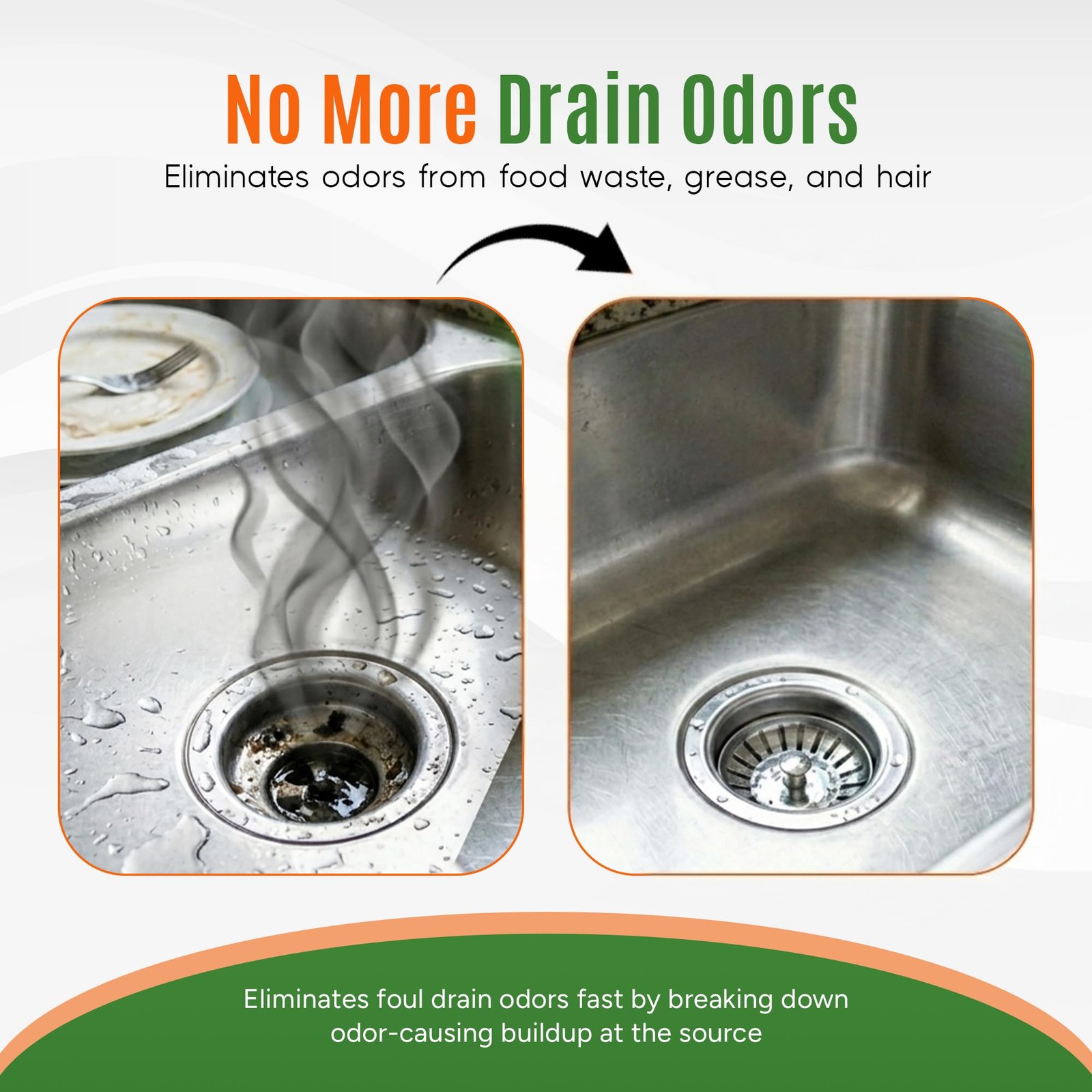 DrainScrub Powder Enzyme Drain Cleaner and Septic Treatment Environmentally F…