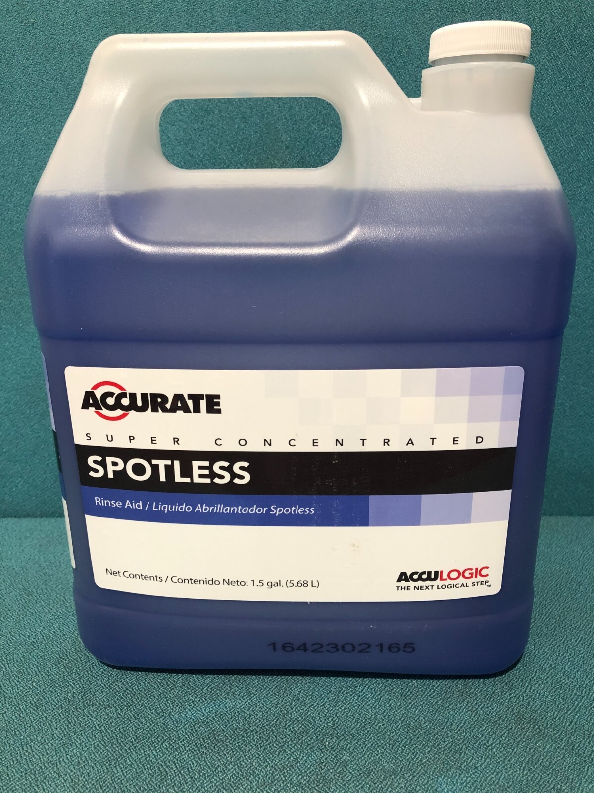 Acculogic SPOTLESS Automatic Dishwashing Dish Machine Rinse Aid 1.5 gal.