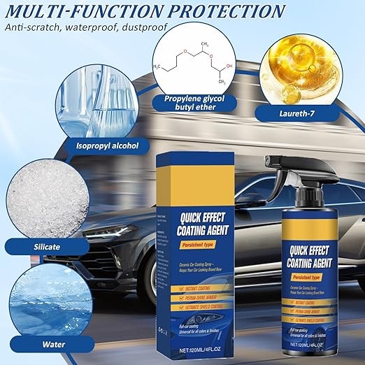 Quick-Acting Coating Agent Spray with Quick-Acting Formula, Quick Effect Coating