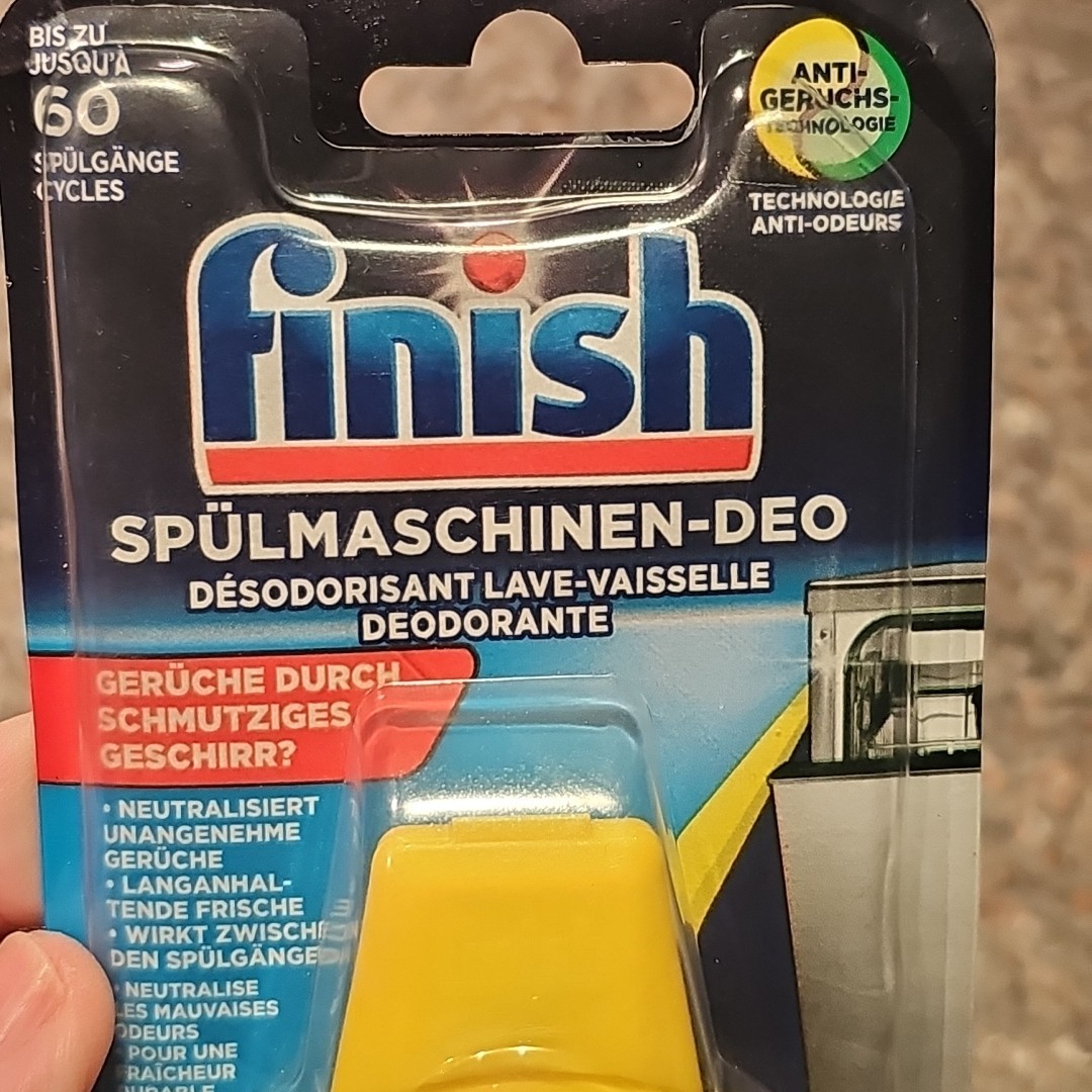 Finish Dishwasher Freshener Lemon Lime (Pack of 2) Deodorizer Lasts 60 Washes!