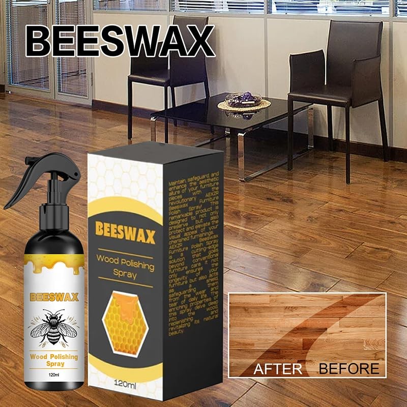 Beeswax Spray Furniture Polish and Cleansing, Natural Beeswax Spray for Wood …