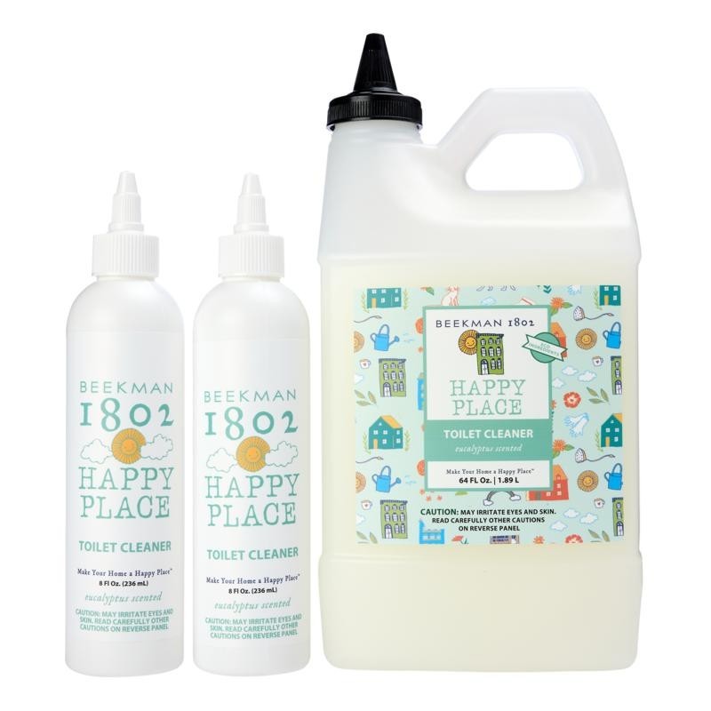 Beekman 1802 Happy Place 64 oz. Toilet Cleaner Set – EUCALYPTUS Scented