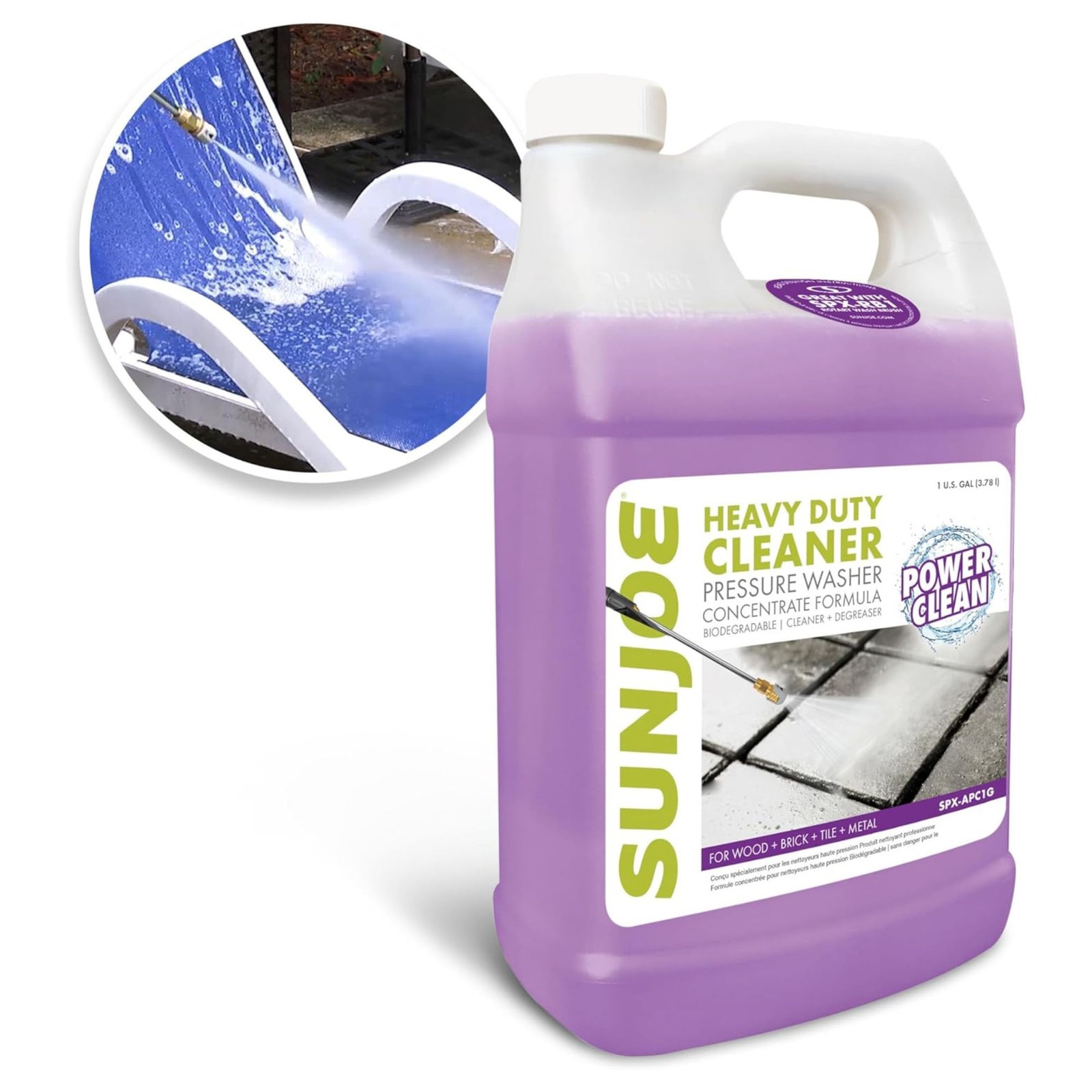 Sun Joe All-Purpose Degreaser, 1 Gallon