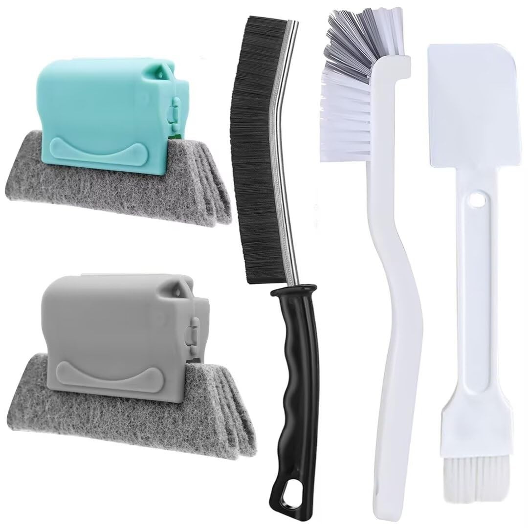 Deep Clean Brush Set Crevice Cleaning Brush Window Groove Cleaner Tools Kit f…