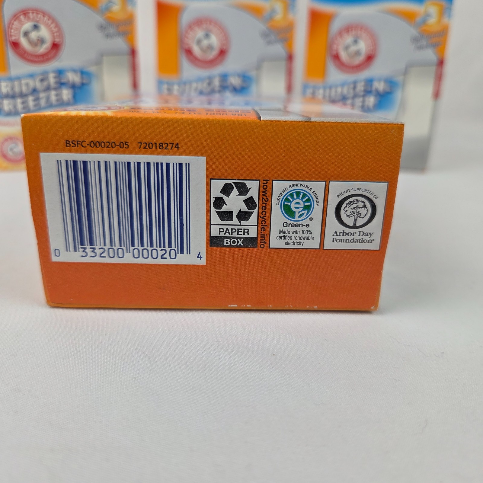 New Arm & Hammer Fridge-N-Freezer Baking Soda, 14 Oz. – Pack of 5